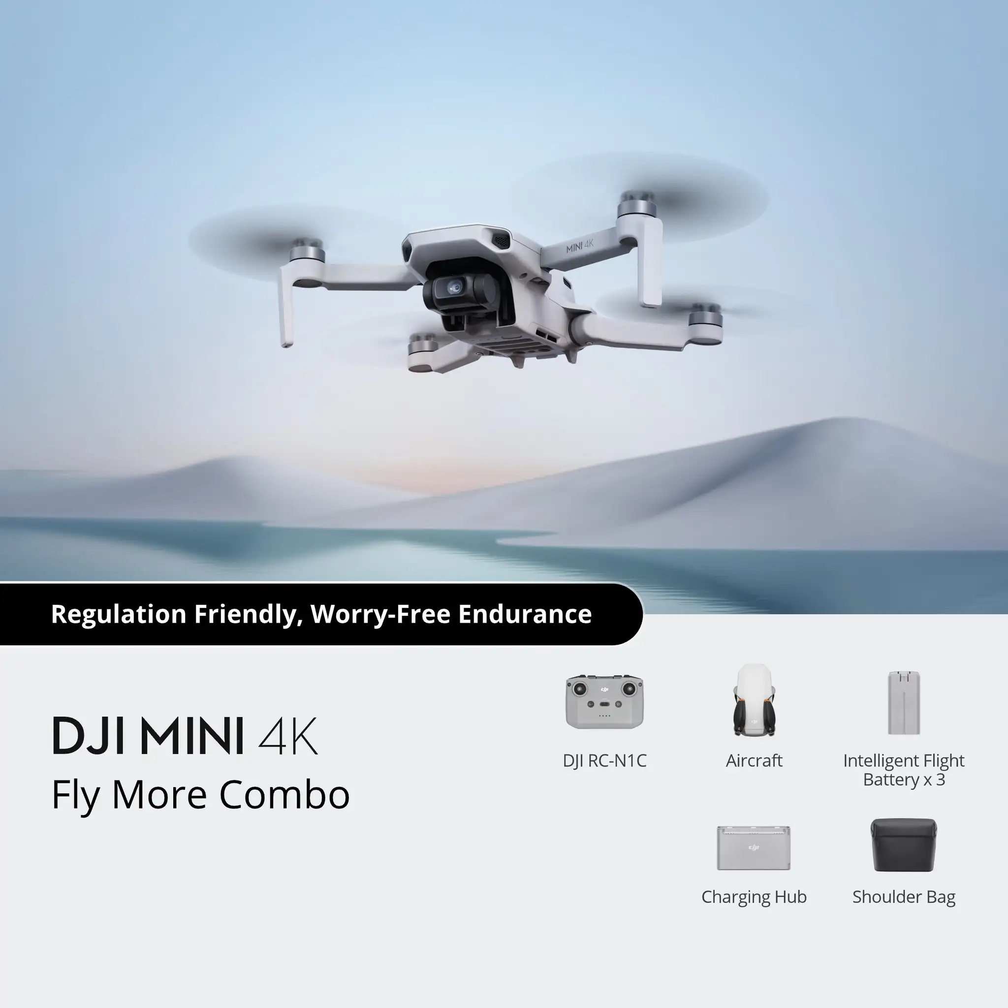 DJI Mini 4K Fly More Combo (DJI RC-N1C)